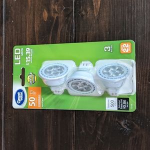 Brand new LED MR16 50watt Dimmable bulbs-3pack